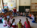 Musikschullehrer stellen Instrumente vor