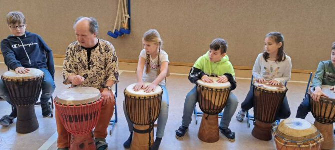 Trommelworkshop mit Benno Sterzer