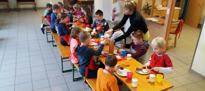 Weihnachtlicher Kochworkshop der 2./3. Schulstufe