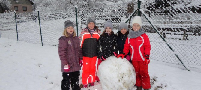 Spaß im Schnee